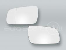 Heated Door Mirror Glass and Backing Plate PAIR fits 1999-2005 VW Golf MK4