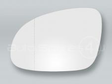 Heated Door Mirror Glass and Backing Plate LEFT fits 2006-2009 VW GTI Rabbit Golf Jetta MK5