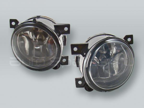 Fog Lights Driving Lamps Assy with bulbs PAIR fits 2006-2009 VW GTI MK5