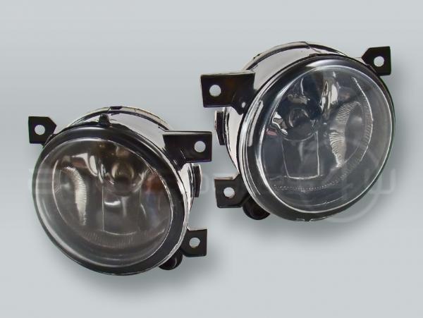 Fog Lights Driving Lamps Assy with bulbs PAIR fits 2005-2010 VW Jetta