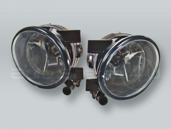 Fog Lights Driving Lamps Assy with bulbs PAIR fits 2011-2015 VW Jetta