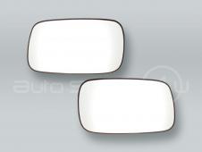 Non-heated Door Mirror Glass and Backing Plate PAIR fits 1988-1997 VW Passat