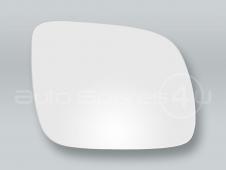 Non-heat. SMALL Door Mirror Glass and Backing Plate RIGHT fits 1998-2003 VW Passat