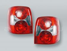 DEPO Wagon Tail Lights Rear Lamps PAIR fits 2001-2005 VW Passat