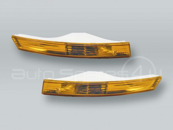 TYC Amber Bumper Turn Signal Lights Side Markers PAIR fits 2006-2009 VW Passat
