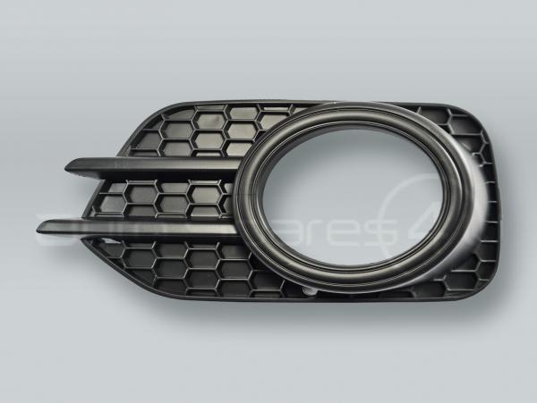 Black Front Bumper Fog Light Grille LEFT fits 2012-2017 VW Tiguan