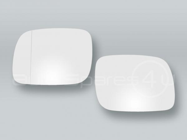 Heated Door Mirror Glass and Backing Plate PAIR fits 2002-2007 VW Touareg