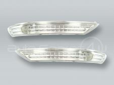 Door Mirror Turn Signal Lamps Lights PAIR fits 2008-2010 VW Touareg