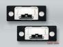 1J5943021D Rear License Plate Light PAIR fits VW Touareg Tiguan Passat Jetta