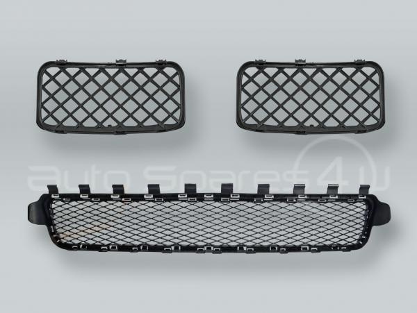 Front Bumper Lower Grille Set fits 2002-2007 VW Touareg