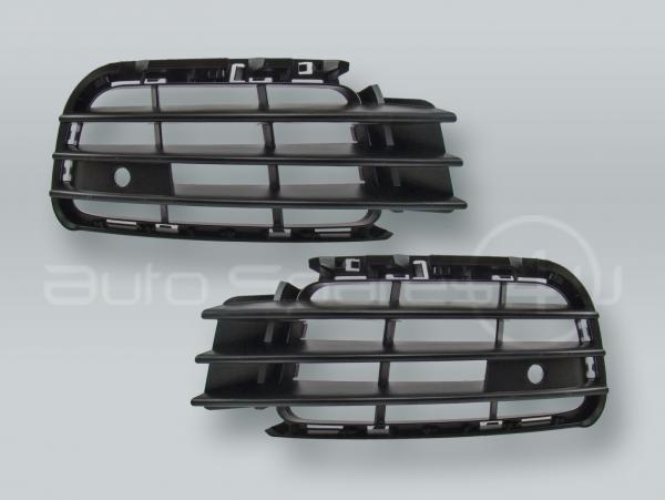 Front Bumper Lower Side Grille PAIR fits 2011-2014 VW Touareg