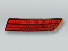 Red Rear Inner Short Bumper Reflector Cover LEFT fits 2015-2018 VW Touareg