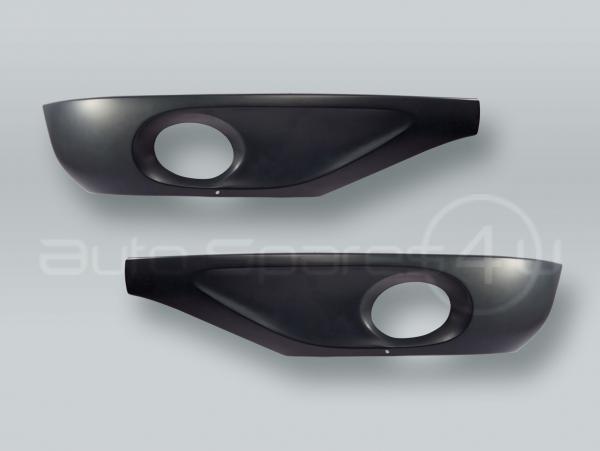 Front Bumper Fog Light Grille PAIR fits 2011-2014 VW Touareg Front Bumper Fog Light Grille PAIR fits 2011-2014 VW Touareg