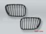 Glossy Black Front Hood Grille PAIR fits 2000-2003 BMW X5 E53